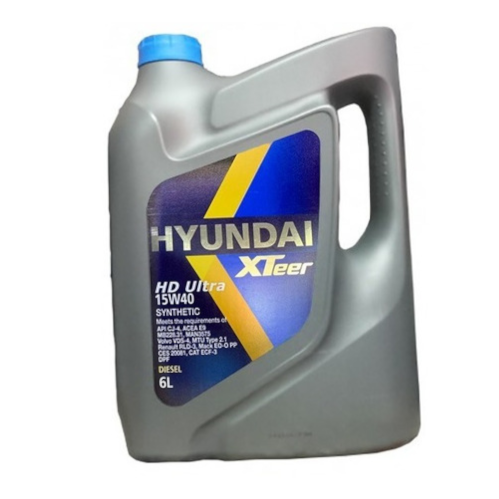 ACEITE 15W40 HYUNDAI PETROLERO HD ULTRA DPF 6L
