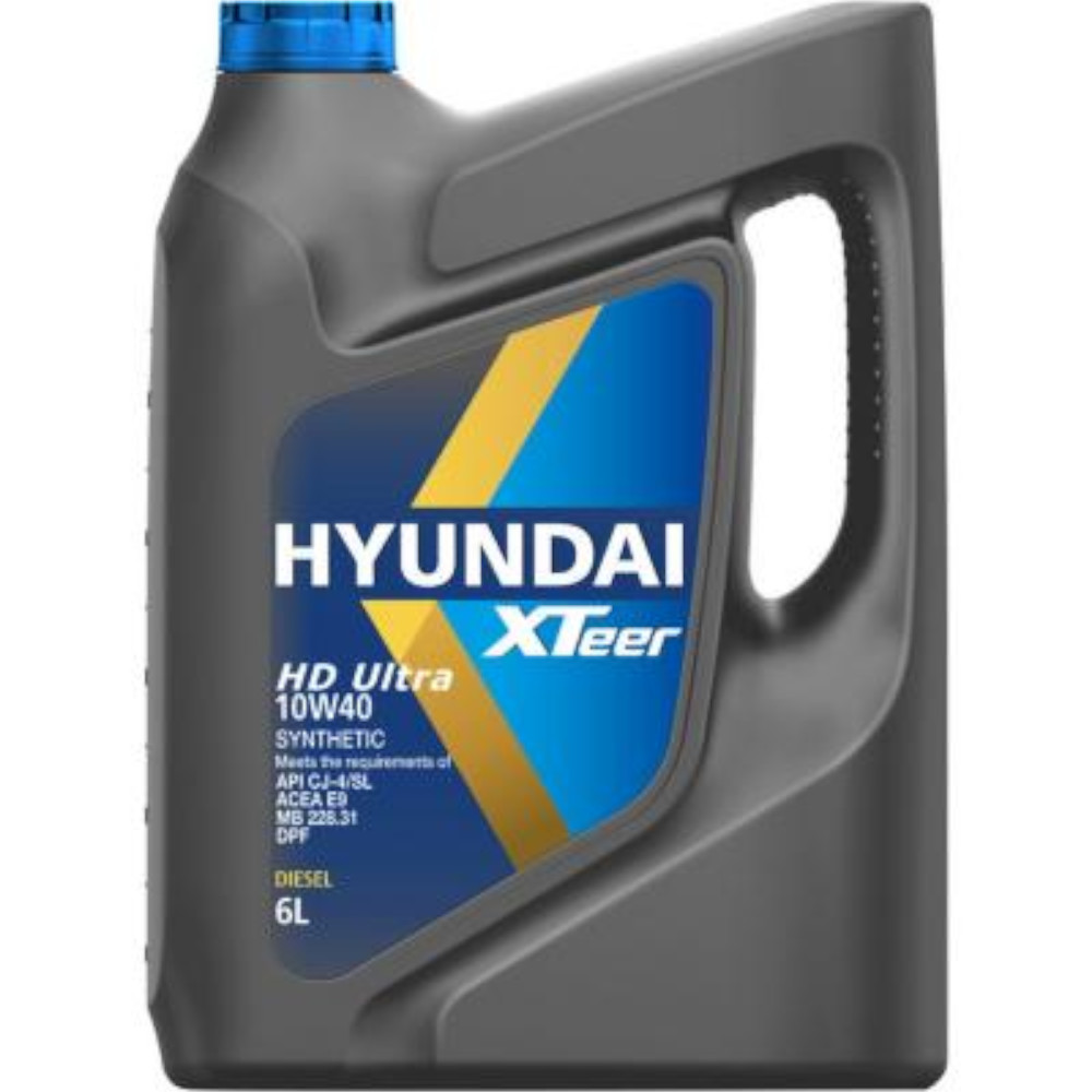 ACEITE 10W40 HYUNDAI PETROLERO HD ULTRA CK4/SL DPF 6L