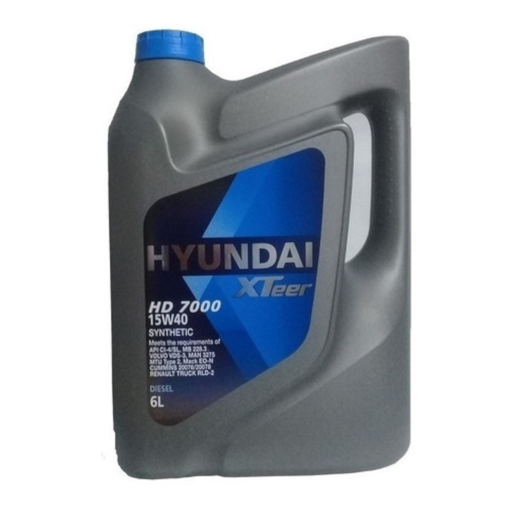 ACEITE 15W40 HYUNDAI PETROLERO CI4 HD7000 6L