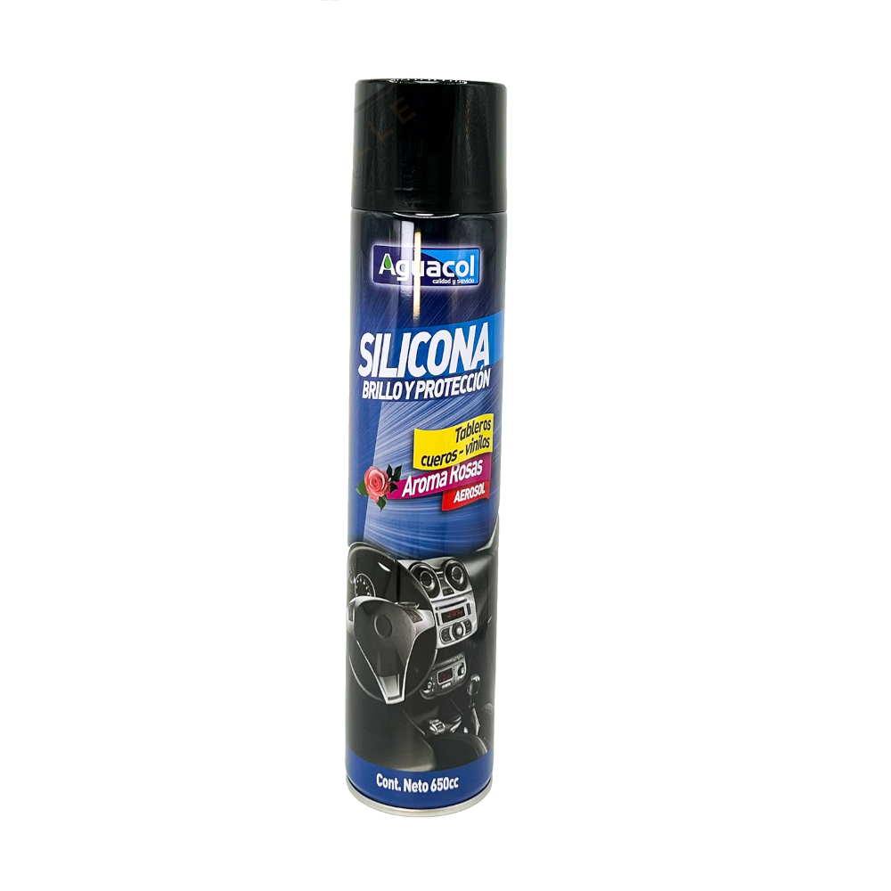 SILICONA SPRAY ROSAS 650 ML AGUACOL