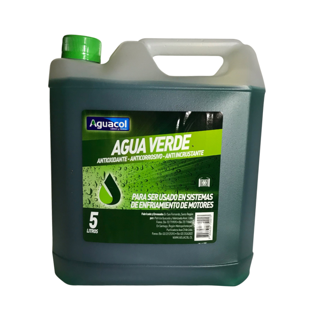 BIDON AGUA VERDE X 5 LITROS   AGUACOL