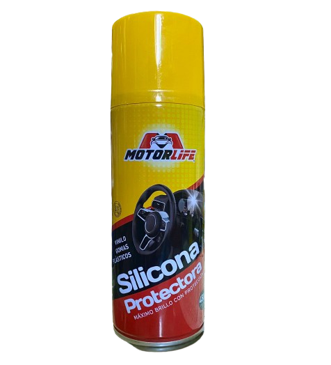 SILICONA Y PROTECTOR INTERIOR 450ML MOTORLIFE